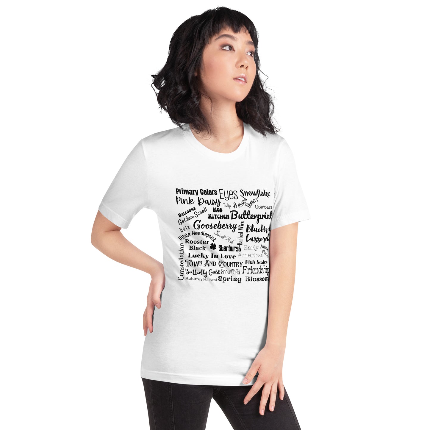 Vintage Pyrex Collectors Checklist Unisex t-shirt