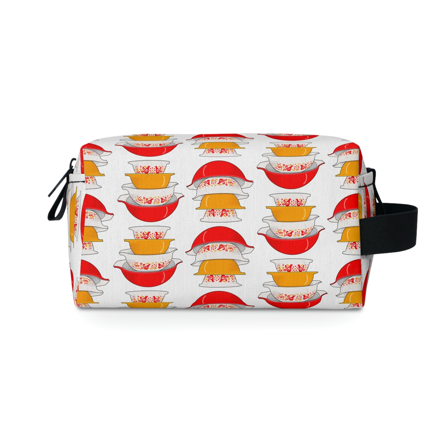 Vintage Pyrex Friendship Pattern Toiletry Bag