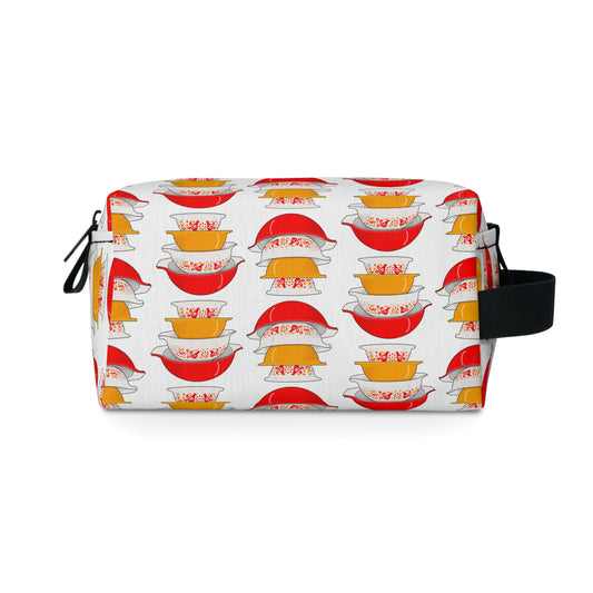 Vintage Pyrex Friendship Pattern Toiletry Bag