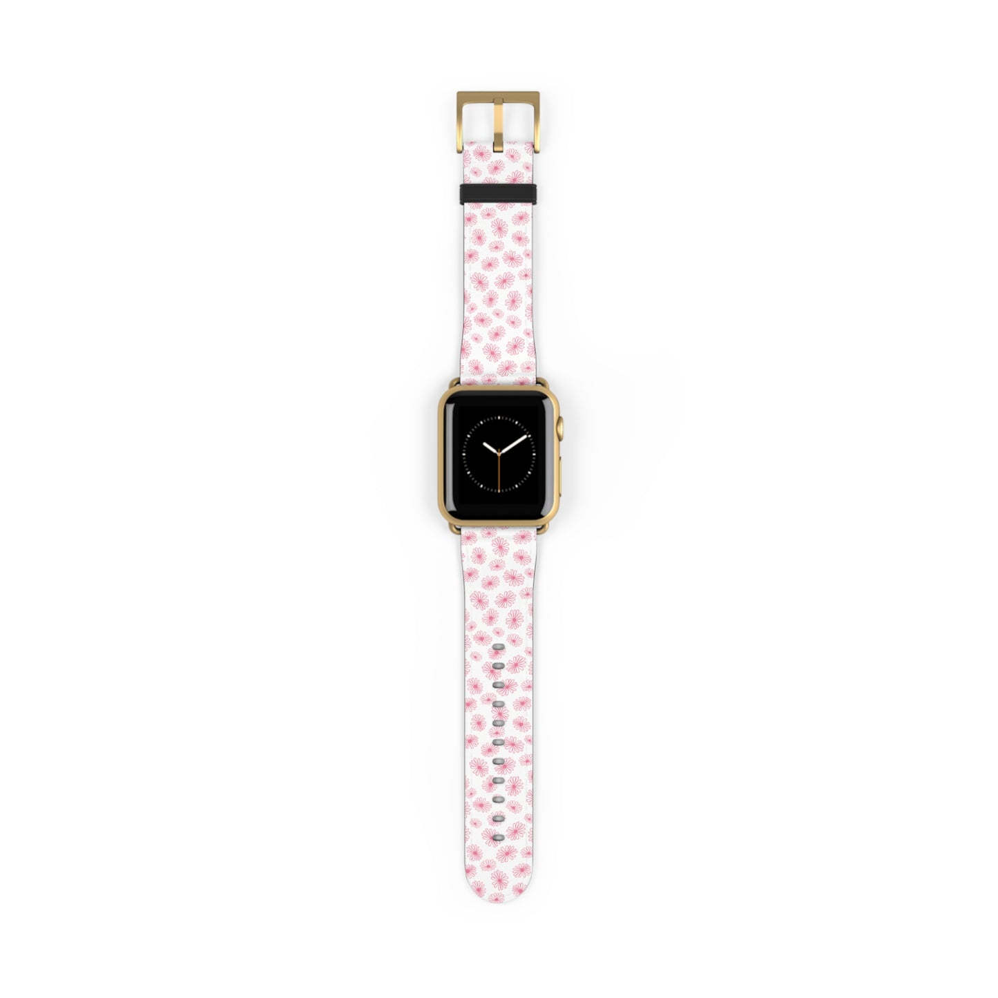 Vintage Pyrex Pink Daisy Watch Band