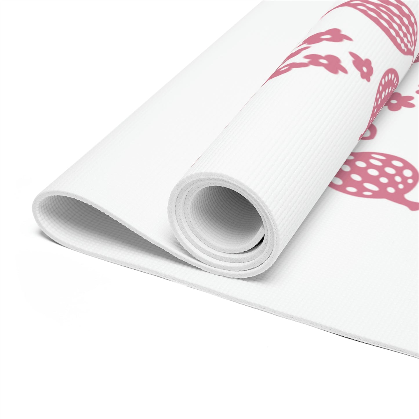 Vintage Pyrex Pink Gooseberry Foam Yoga Mat
