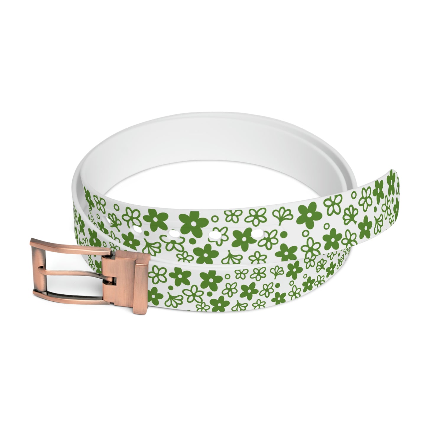 Vintage Pyrex Green Crazy Daisy Belt
