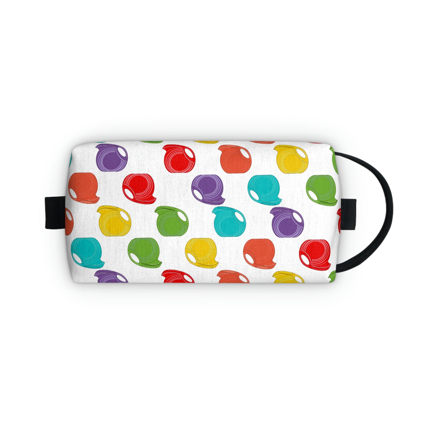 Vintage Fiestaware Pattern Toiletry Bag