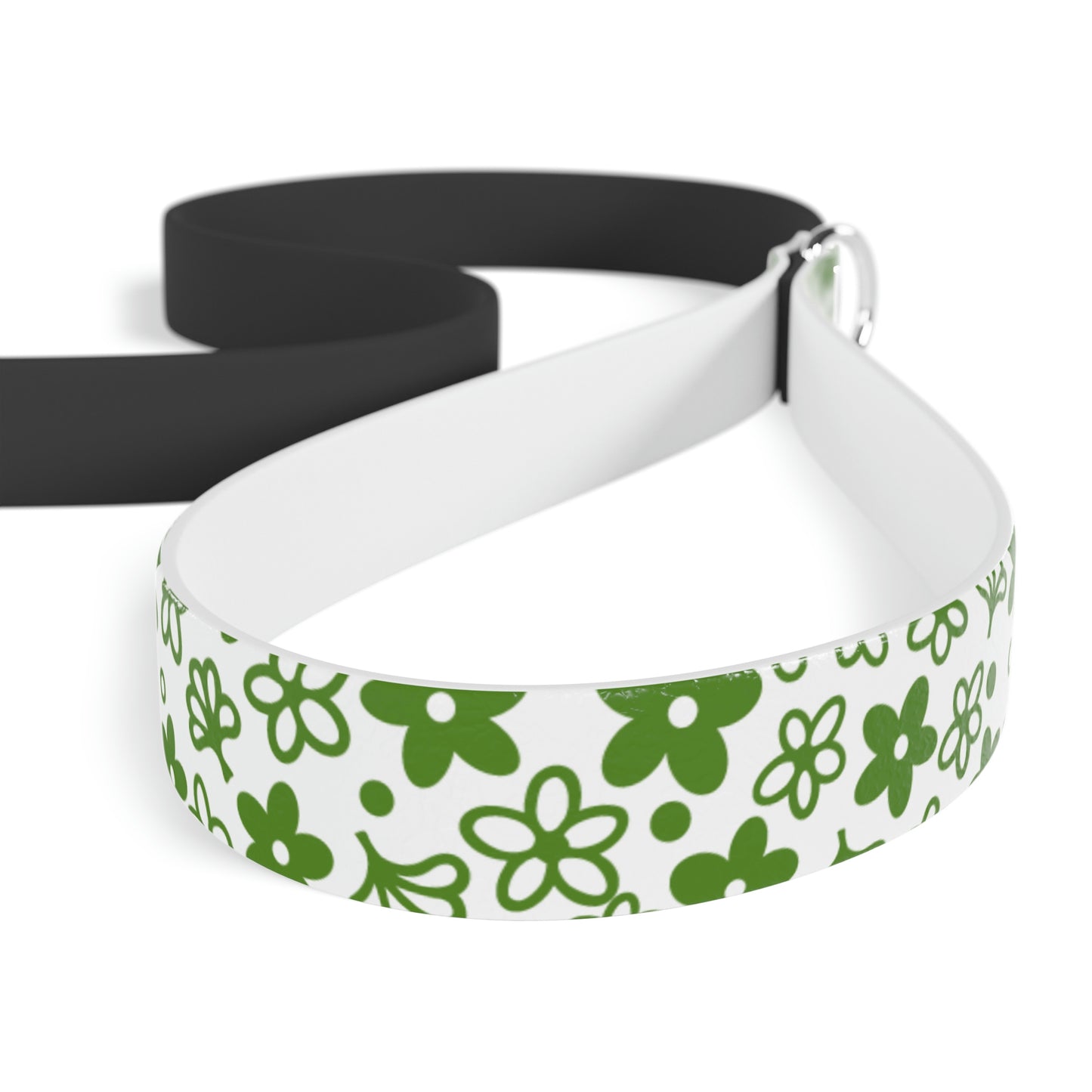 Vintage Pyrex Green Crazy Daisy Pattern Pet Leash