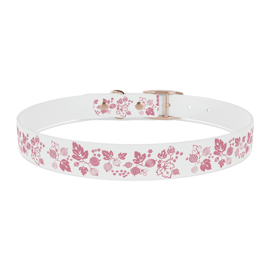 Vintage Pyrex Pink Gooseberry Dog Collar