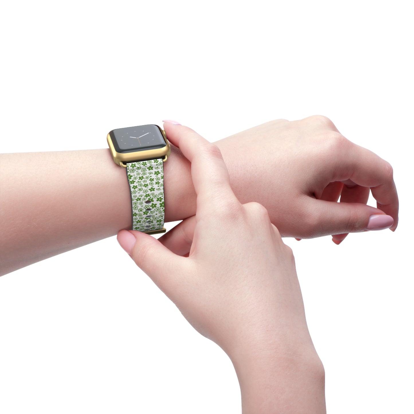 Vintage Pyrex Crazy Daisy Watch Band