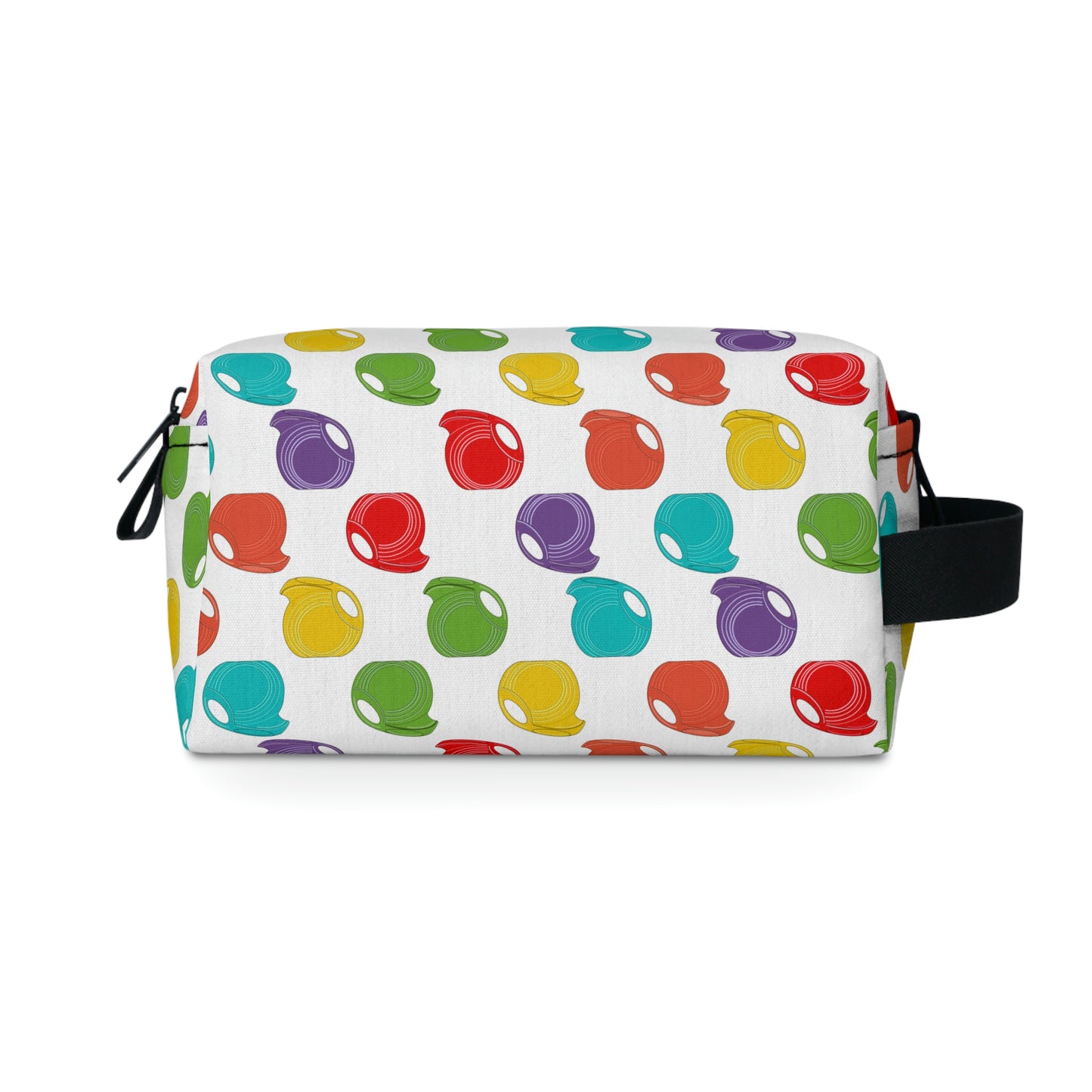 Vintage Fiestaware Pattern Toiletry Bag