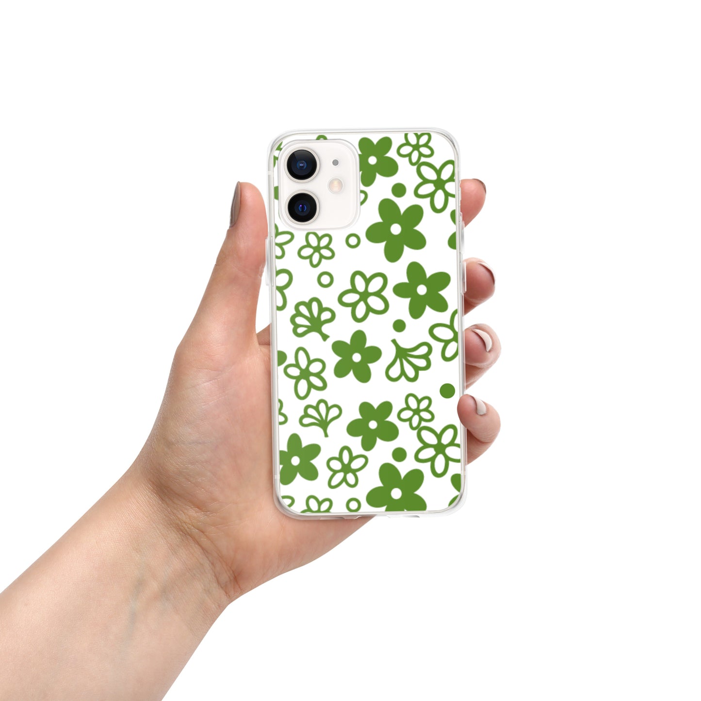 Crazy Daisy Vintage Pyrex Pattern Clear Case for iPhone®