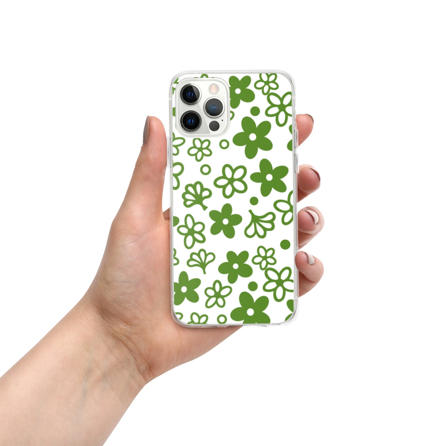 Crazy Daisy Vintage Pyrex Pattern Clear Case for iPhone®