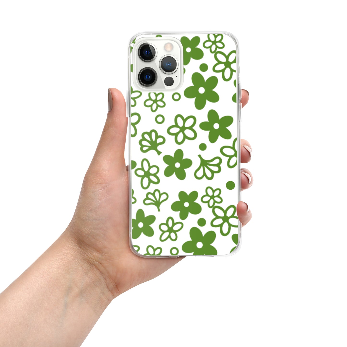 Crazy Daisy Vintage Pyrex Pattern Clear Case for iPhone®