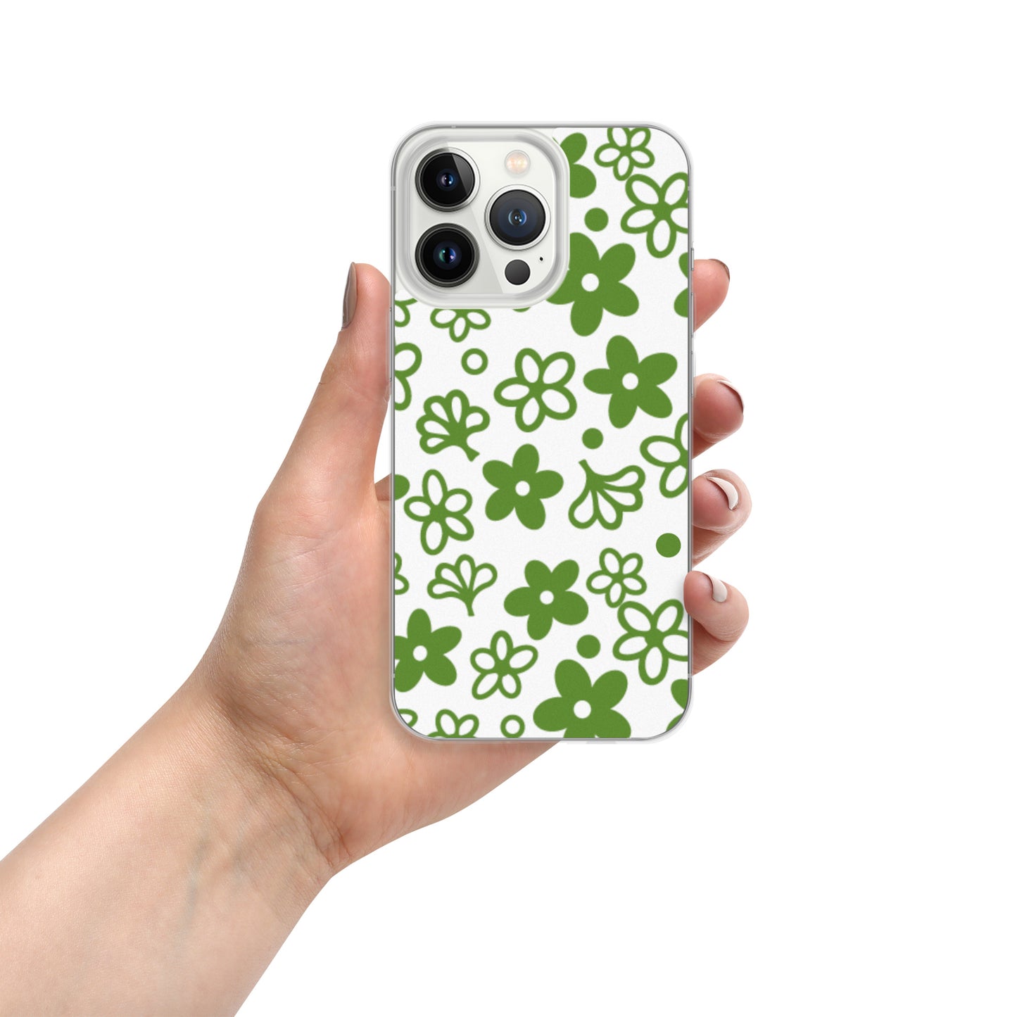 Crazy Daisy Vintage Pyrex Pattern Clear Case for iPhone®