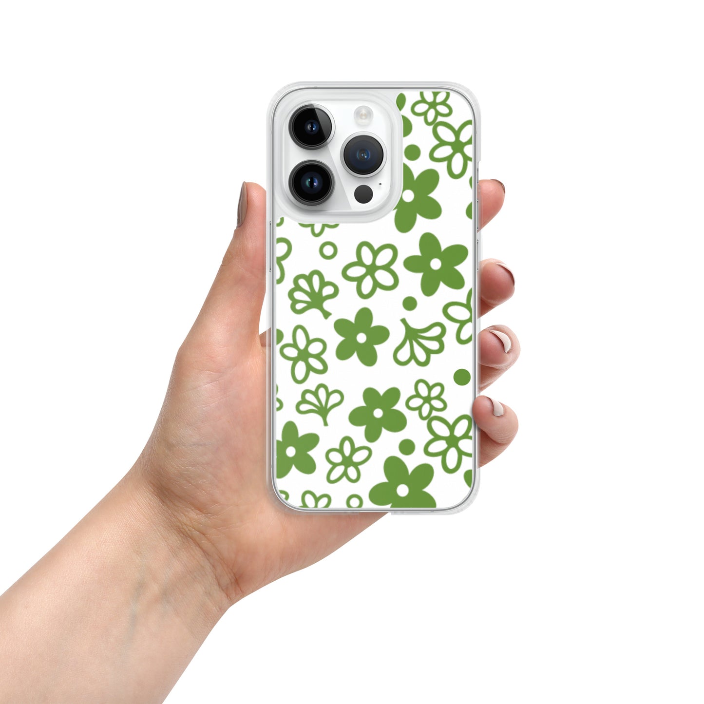 Crazy Daisy Vintage Pyrex Pattern Clear Case for iPhone®