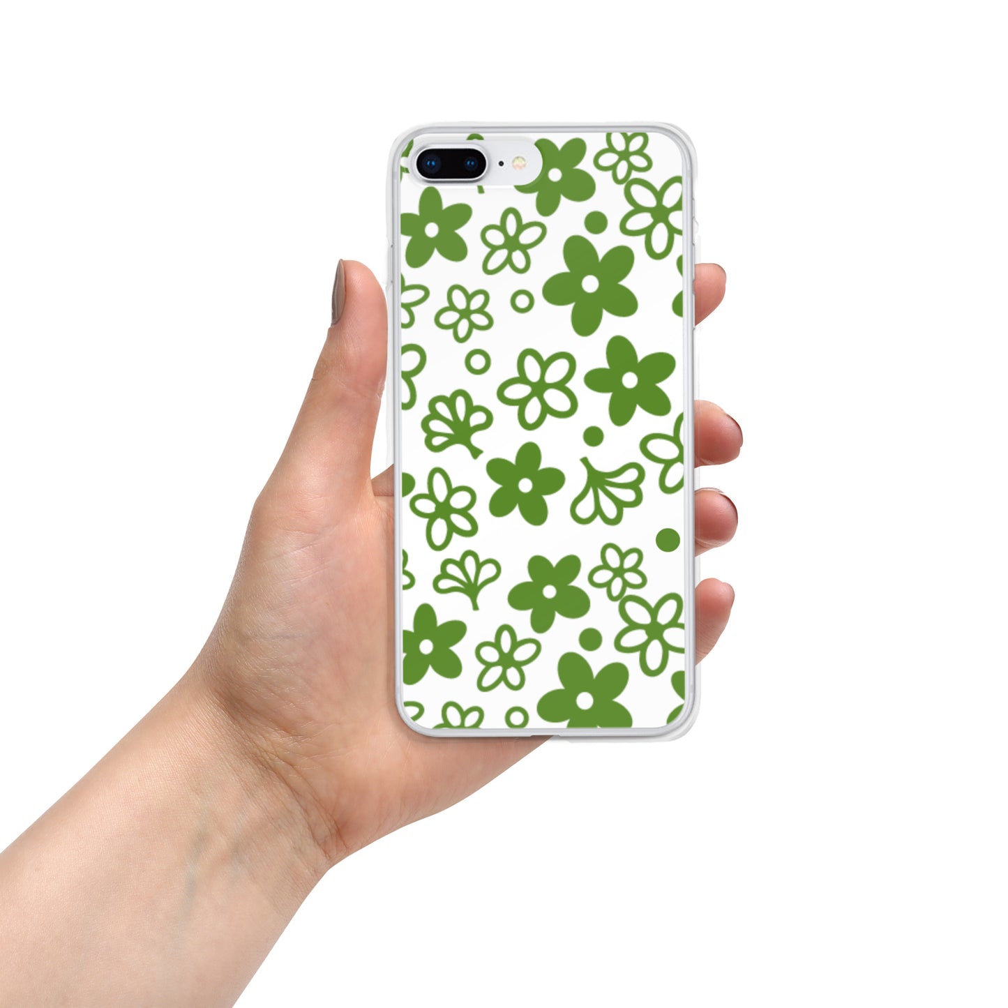 Crazy Daisy Vintage Pyrex Pattern Clear Case for iPhone®