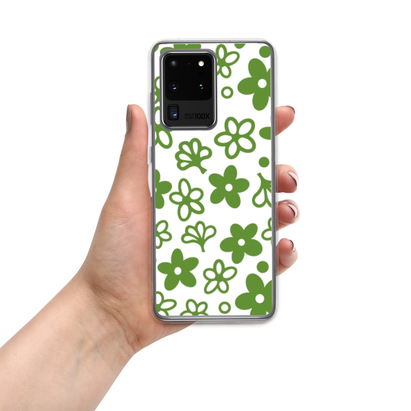 Crazy Daisy Vintage Pyrex Pattern Clear Case for Samsung®