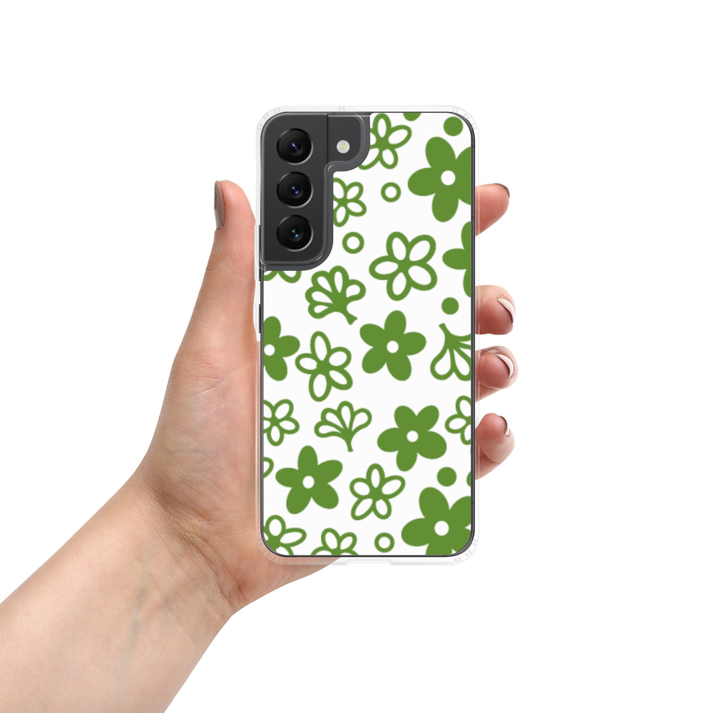 Crazy Daisy Vintage Pyrex Pattern Clear Case for Samsung®
