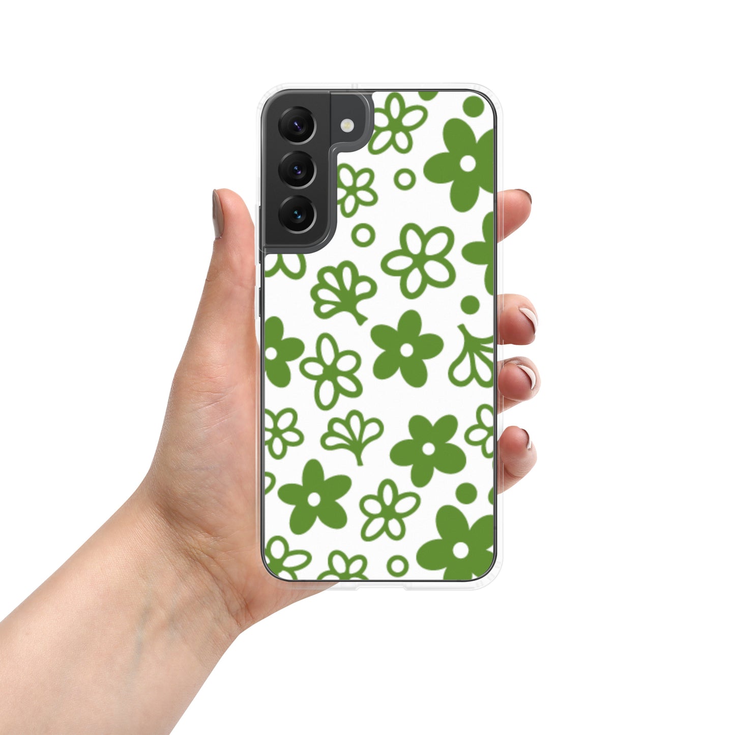 Crazy Daisy Vintage Pyrex Pattern Clear Case for Samsung®