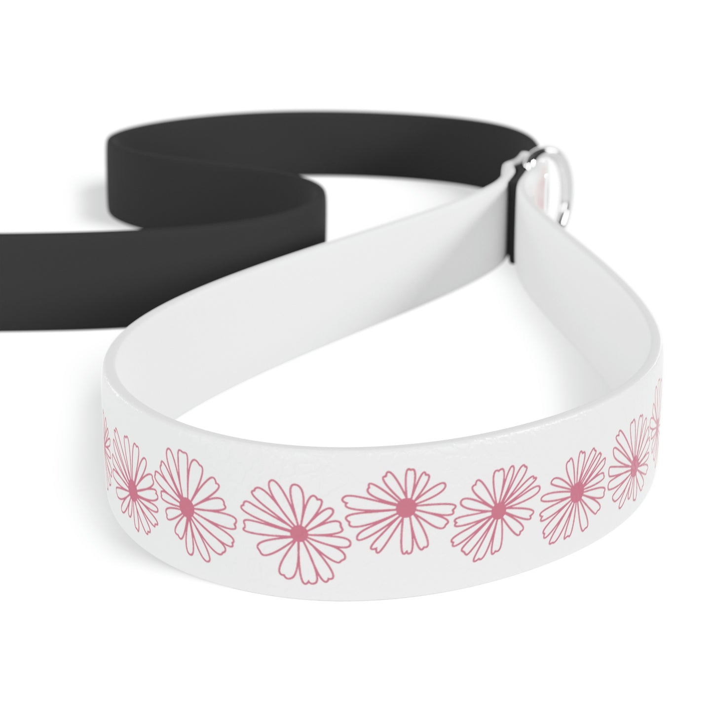Vintage Pyrex Pink Daisy Pattern Pet Leash
