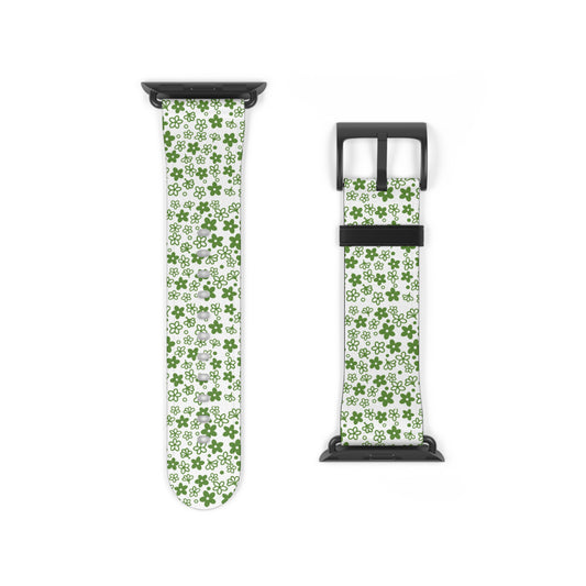 Vintage Pyrex Crazy Daisy Watch Band