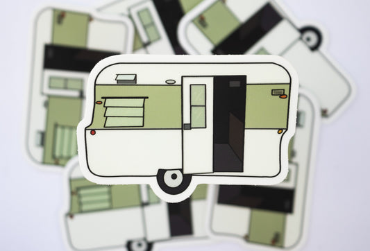 1964 Nomad Vintage Travel Trailer Sticker