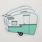 1960's Shasta Travel Trailer Sticker/Magnet - Mint Green