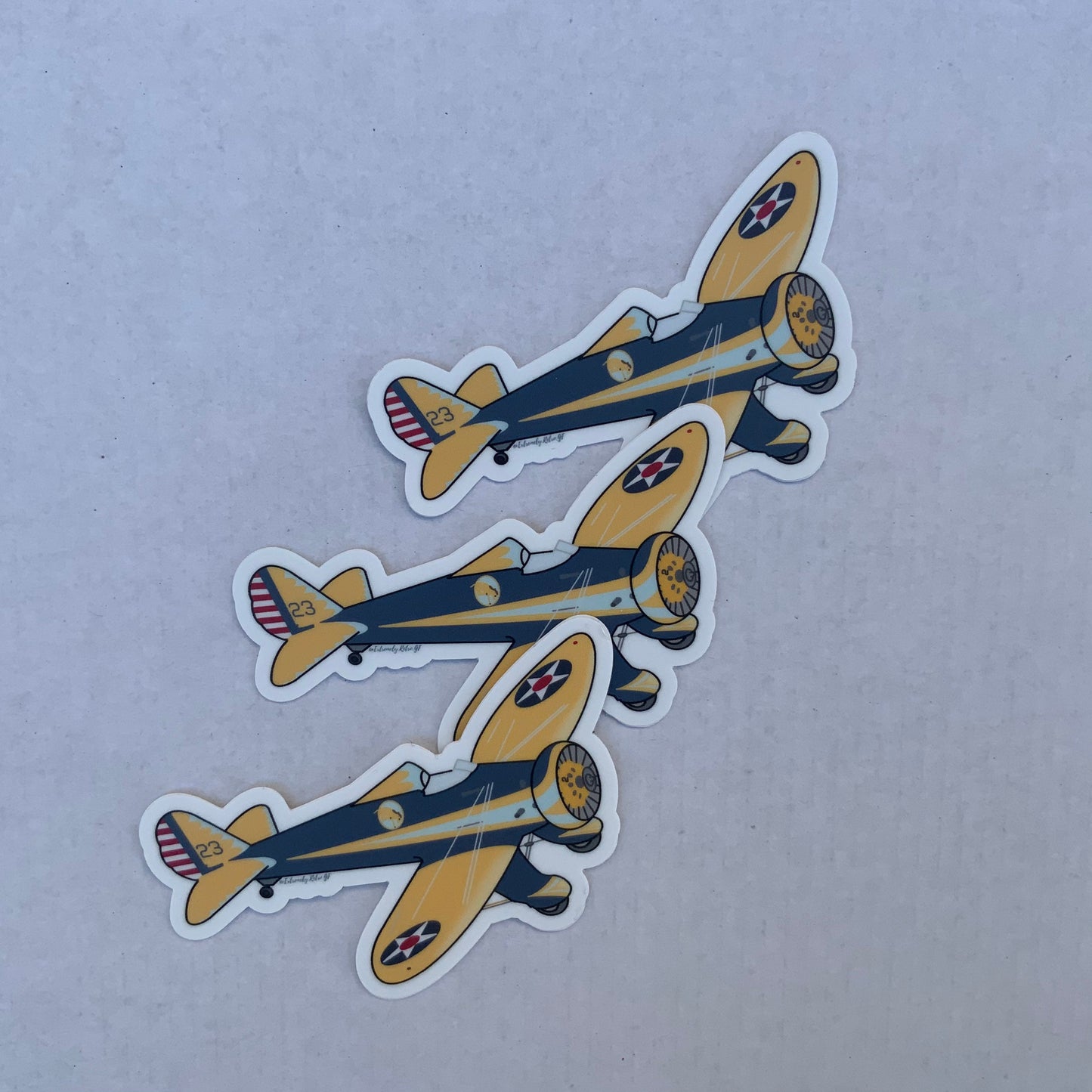 WWII Boeing P-26 Peashooter Sticker/Magnet