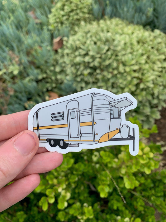 1960's Streamline Duchess Vintage Trailer Sticker