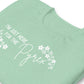 I'm Just here for the Pyrex - Green Crazy Daisy Vintage Pyrex T-Shirt