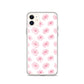 Vintage Pyrex Pink Daisy Clear Case for iPhone®