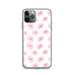 Vintage Pyrex Pink Daisy Clear Case for iPhone®