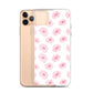 Vintage Pyrex Pink Daisy Clear Case for iPhone®