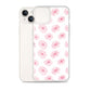 Vintage Pyrex Pink Daisy Clear Case for iPhone®