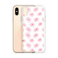 Vintage Pyrex Pink Daisy Clear Case for iPhone®