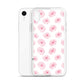 Vintage Pyrex Pink Daisy Clear Case for iPhone®