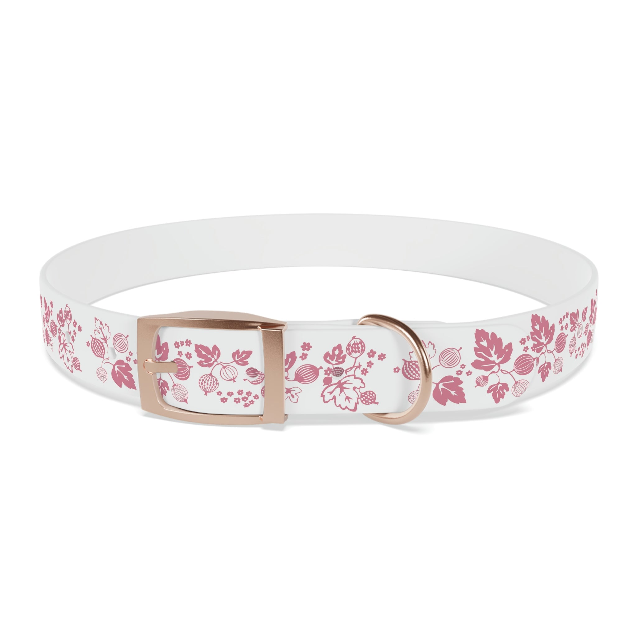 Pyrex Dog Vintage Pyrex Pink Gooseberry Dog Collar