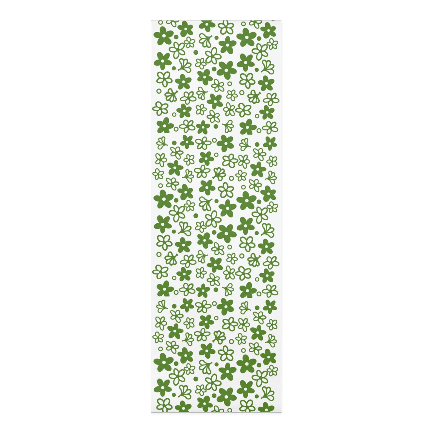 Vintage Pyrex Green Crazy Daisy Foam Yoga Mat