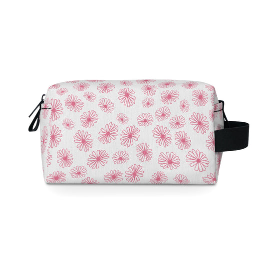 Vintage Pyrex Pink Daisy Toiletry Bag