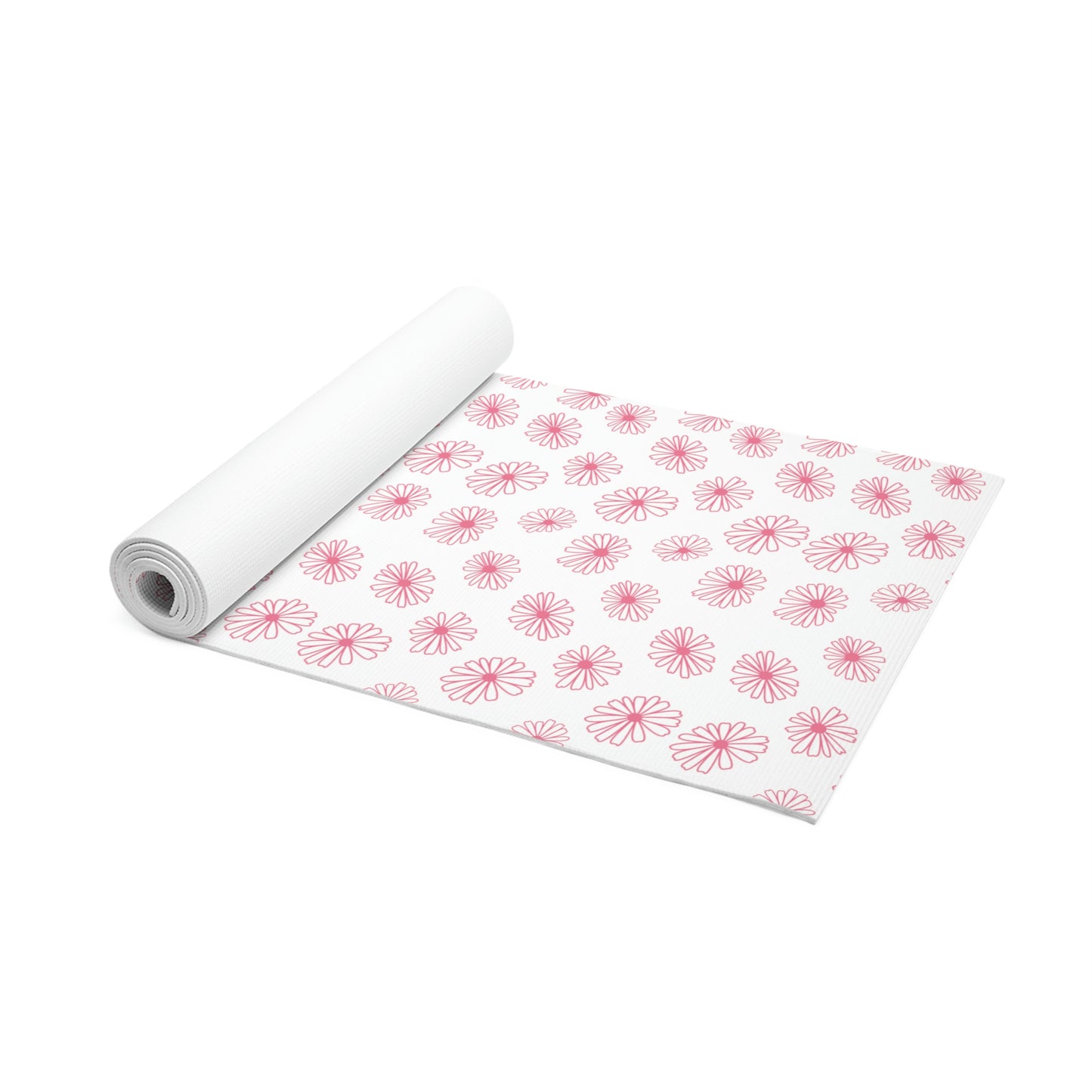 Vintage Pyrex Pink Daisy Foam Yoga Mat