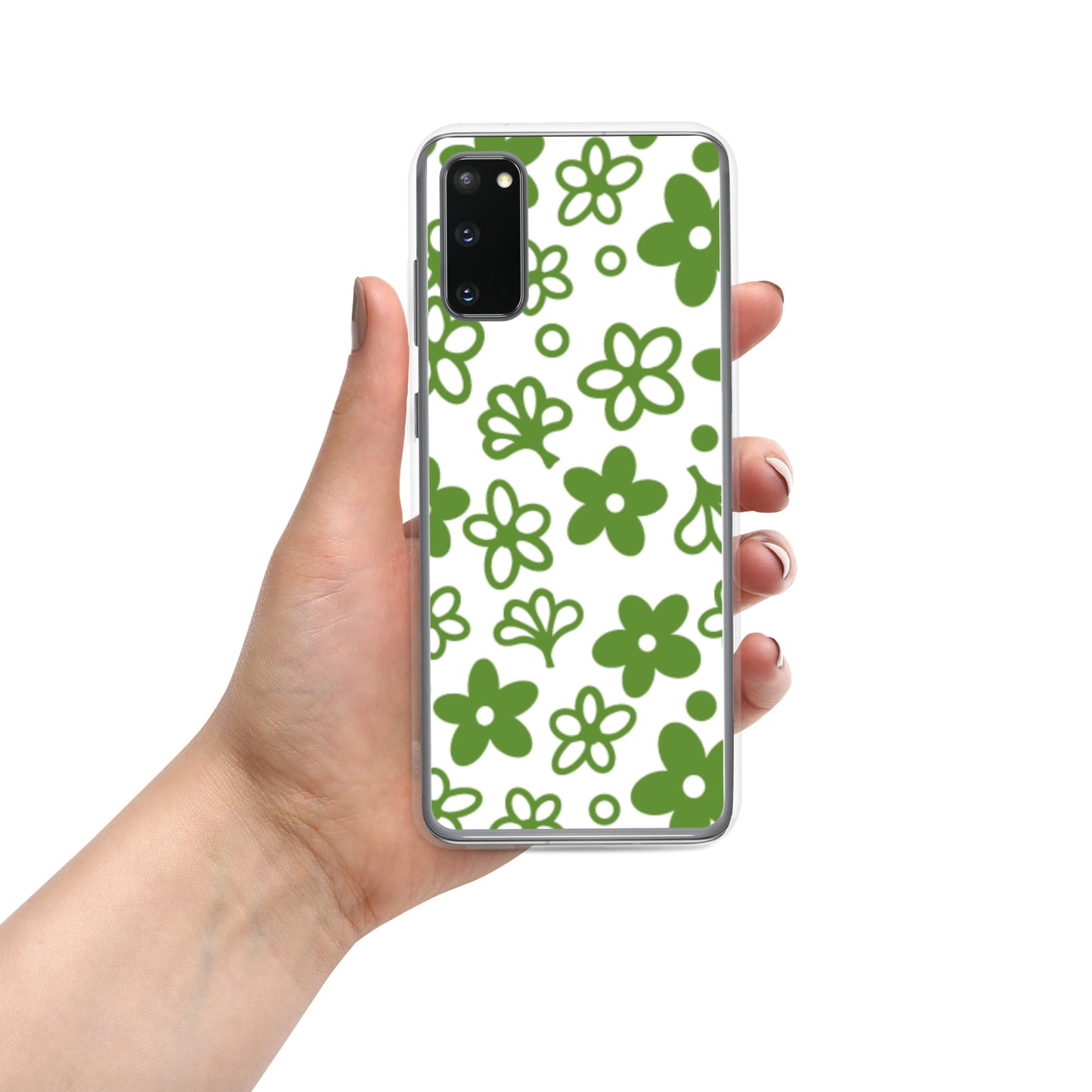 Crazy Daisy Vintage Pyrex Pattern Clear Case for Samsung®
