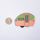1966 Little Gem Bug Vintage Travel Trailer Sticker