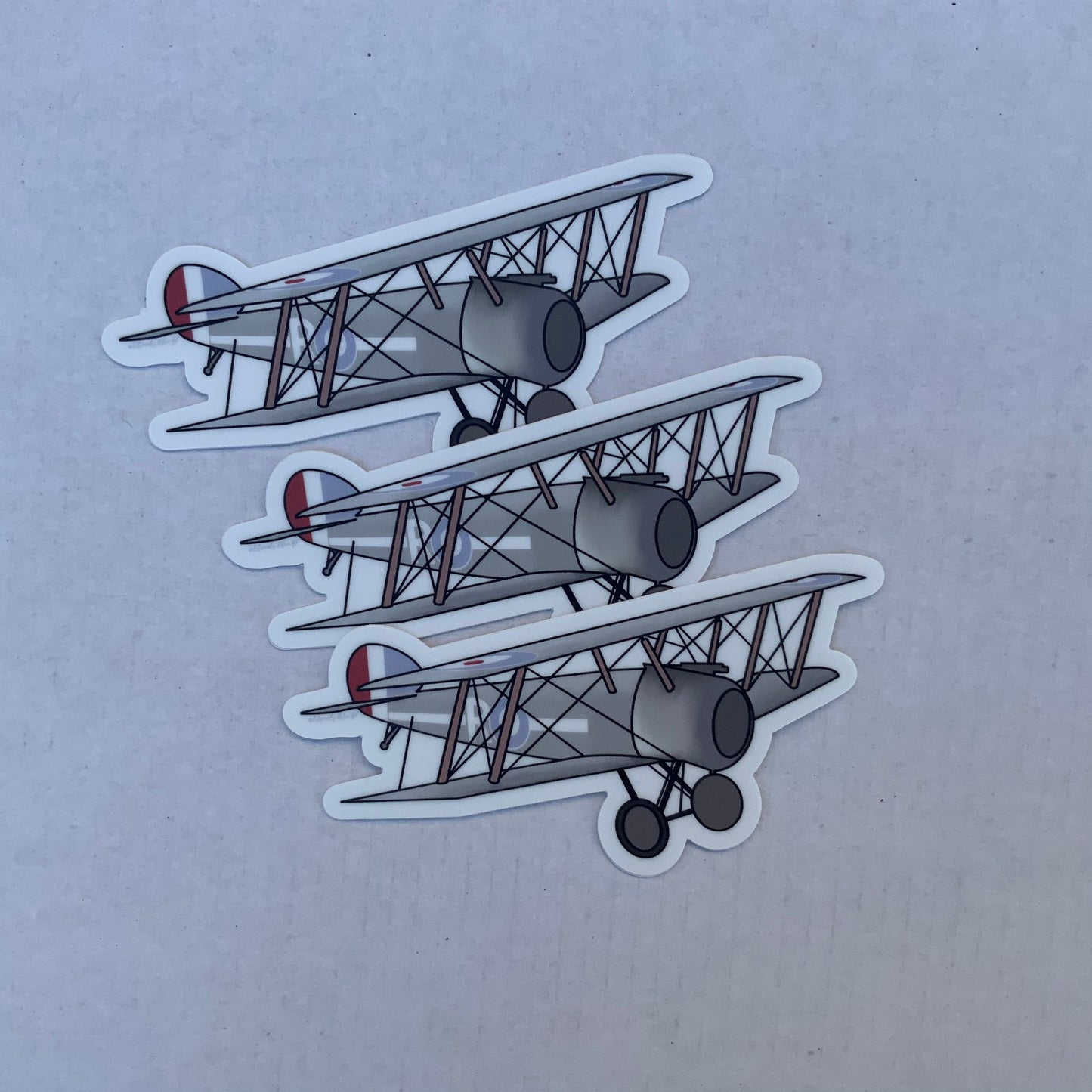WWI British Sopwith Camel Vintage Airplane Sticker