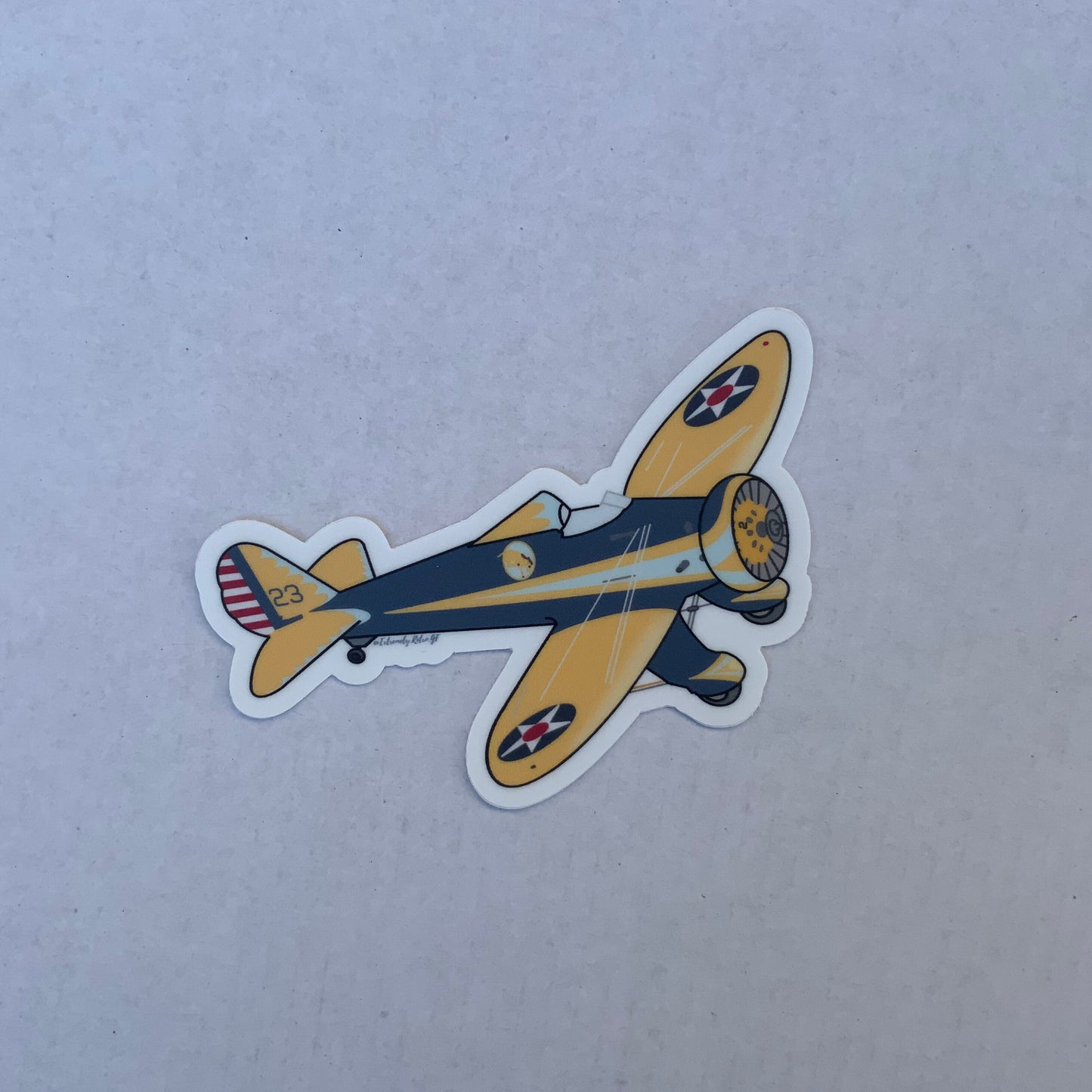 WWII Boeing P-26 Peashooter Sticker/Magnet