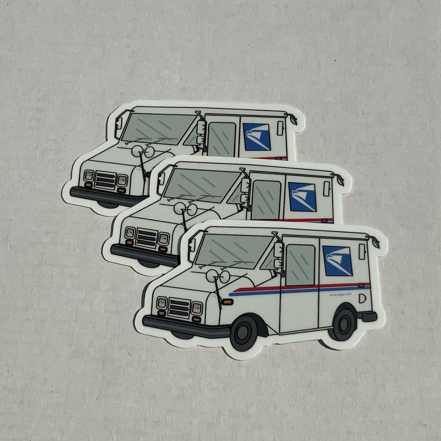 USPS Mail Truck Sticker
