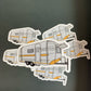 1960's Streamline Duchess Vintage Trailer Sticker