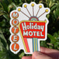 Neon Motel Sign Sticker/Magnet