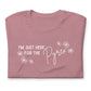 I'm Just Here for the Pyrex - Pink Daisy Vintage Pyrex T-Shirt
